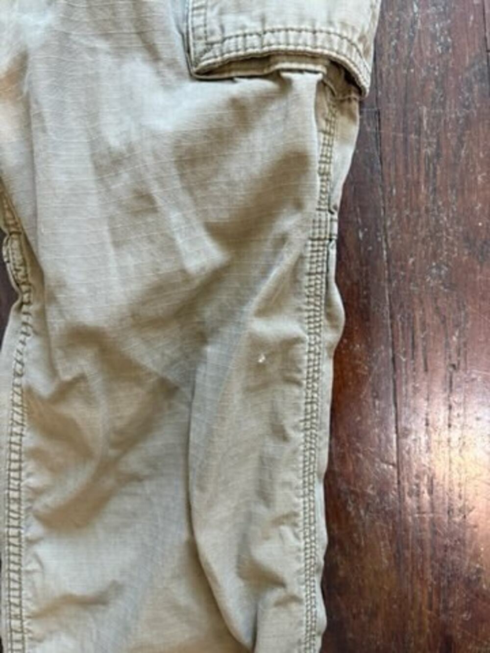 Carhartt Force Relaxed Fit Cargo Pants Mens 34x30 Khaki Ripstop - Picture 3 of 9